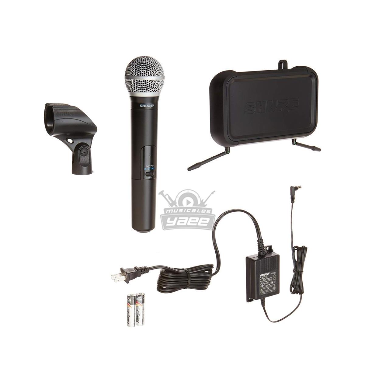 SHURE PGXD24/PG58 - SISTEMA INALÁMBRICO CON MICRÓFONO DE MANO